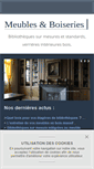 Mobile Screenshot of meublesetboiseries.com